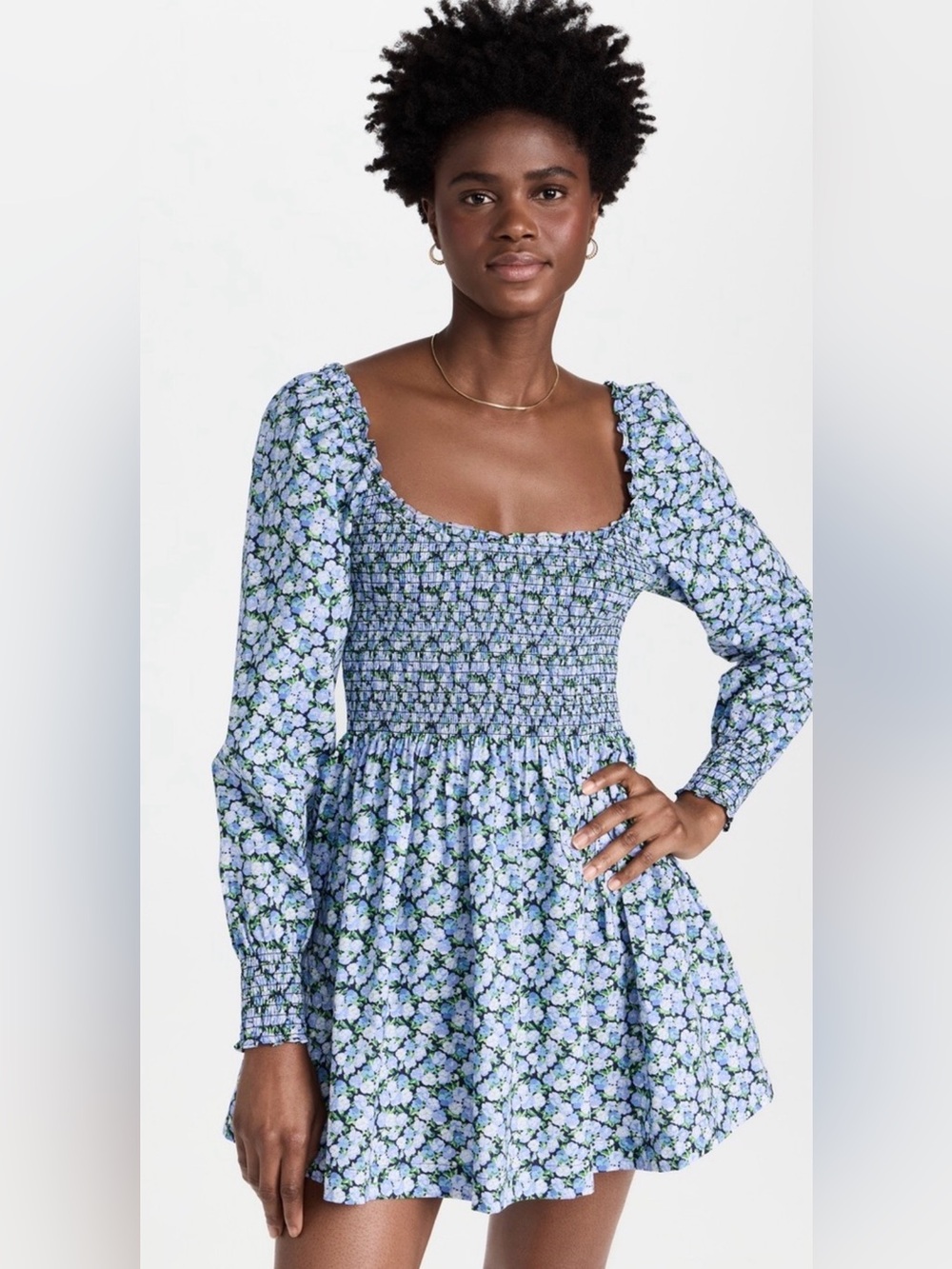 Hill House Norah Mini Nap Dress - size medium- NWT